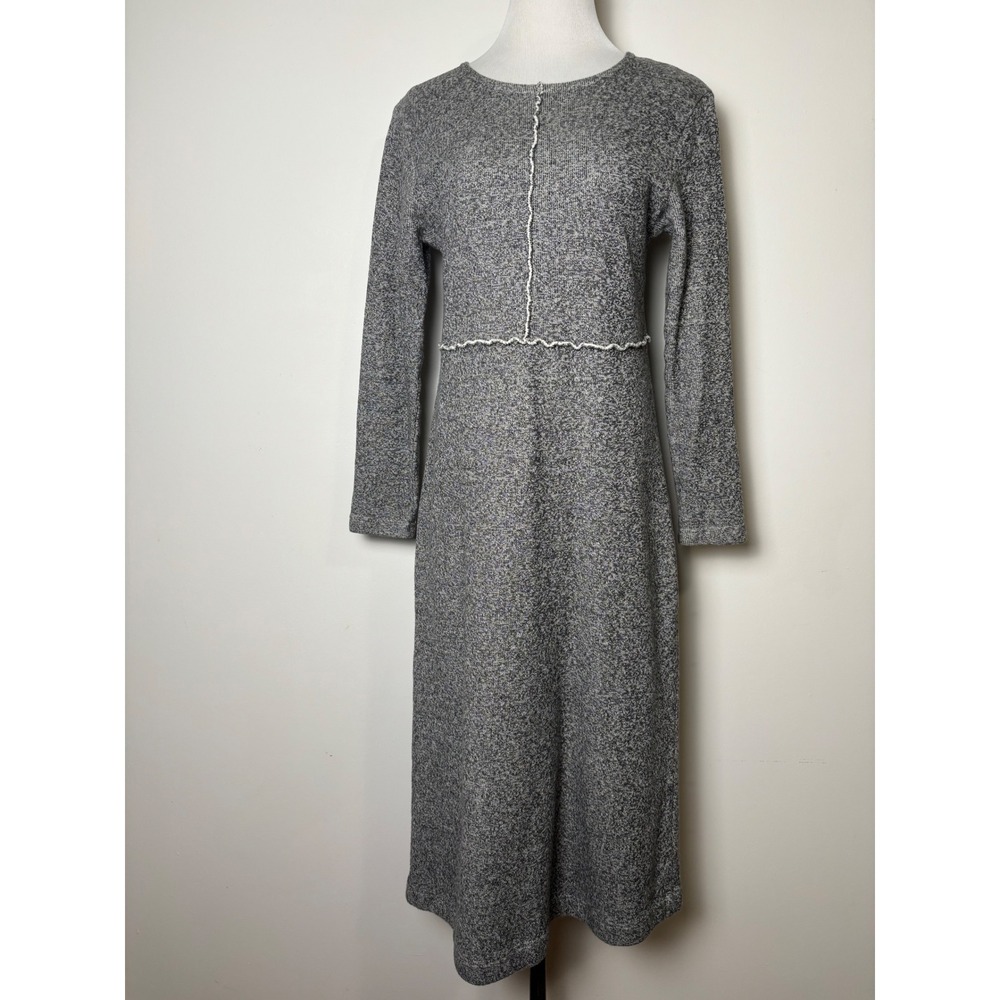 Aly Wear Vintage Sweater Dress XS‎ Cotton Lagenlook Earthy Cottage Minimalist